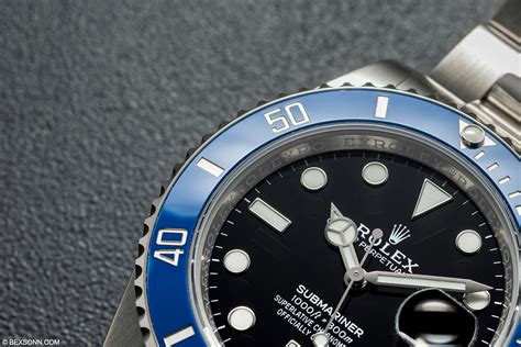 rolex oyster perpetual submariner date white gold|Rolex Submariner Date 41mm 126610ln.